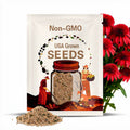 50 Double Cranberry Coneflower Seeds: Echinacea Perennial
