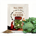 Broccoli, Cauliflower, Brussel Sprout Seed Lot - NON-GMO / Heirloom