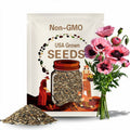 50 seeds, Pink Oreintale Poppy Seeds, perennial