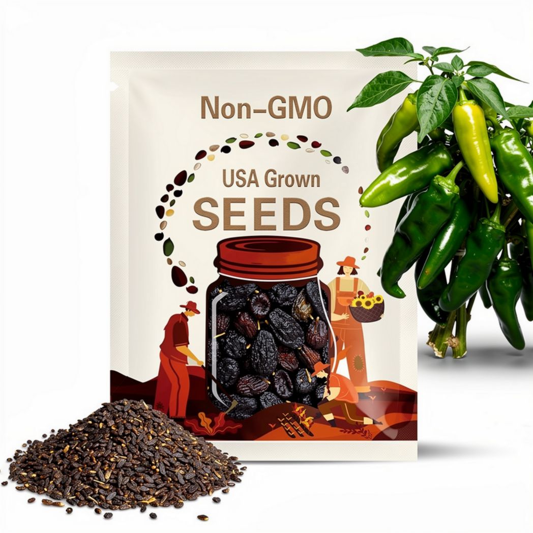 Gothic Gator F3 pepper seeds