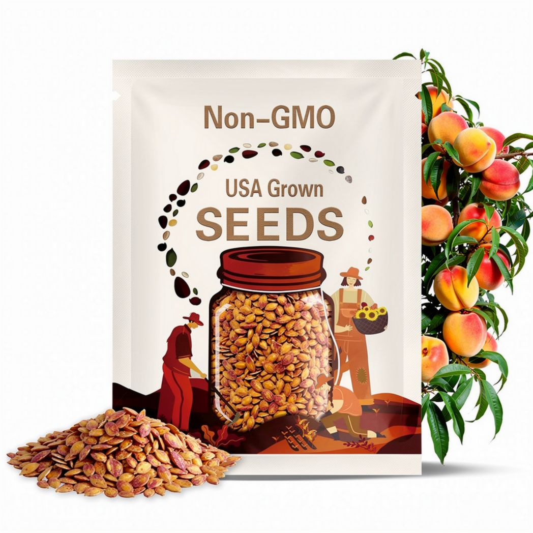 Sun-kissed Peach Dwarf Tomato Seeds