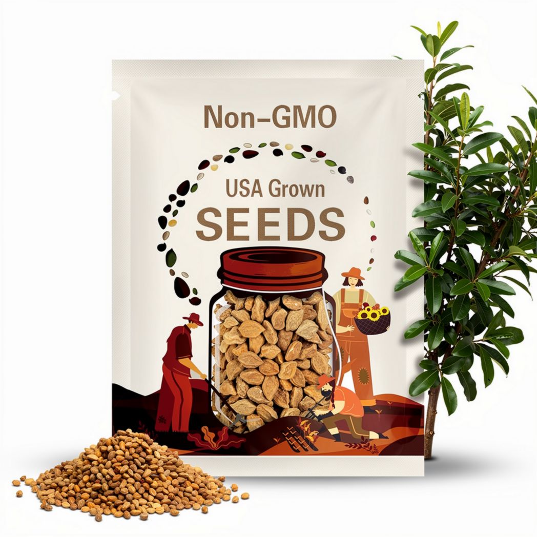 Bitter Apricot Kernels, California Grown, 8 OZ, Raw Apricot Seeds, 100% All Natural, GMO Free from Organic Farms
