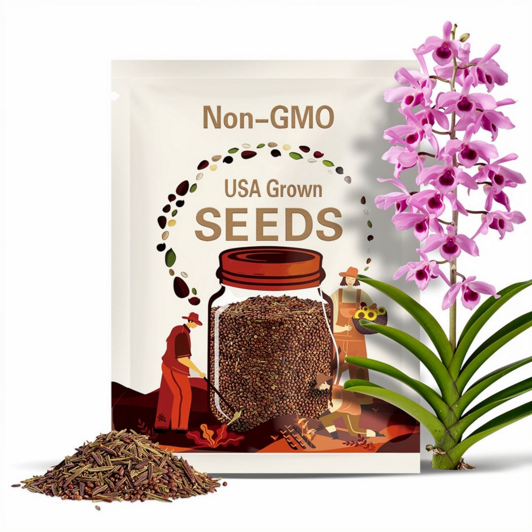 Dendrobium anosmum Orchid | Live Plant Division | Tropical Purple Hono-Hono Orchid for Indoor or Outdoor Growing