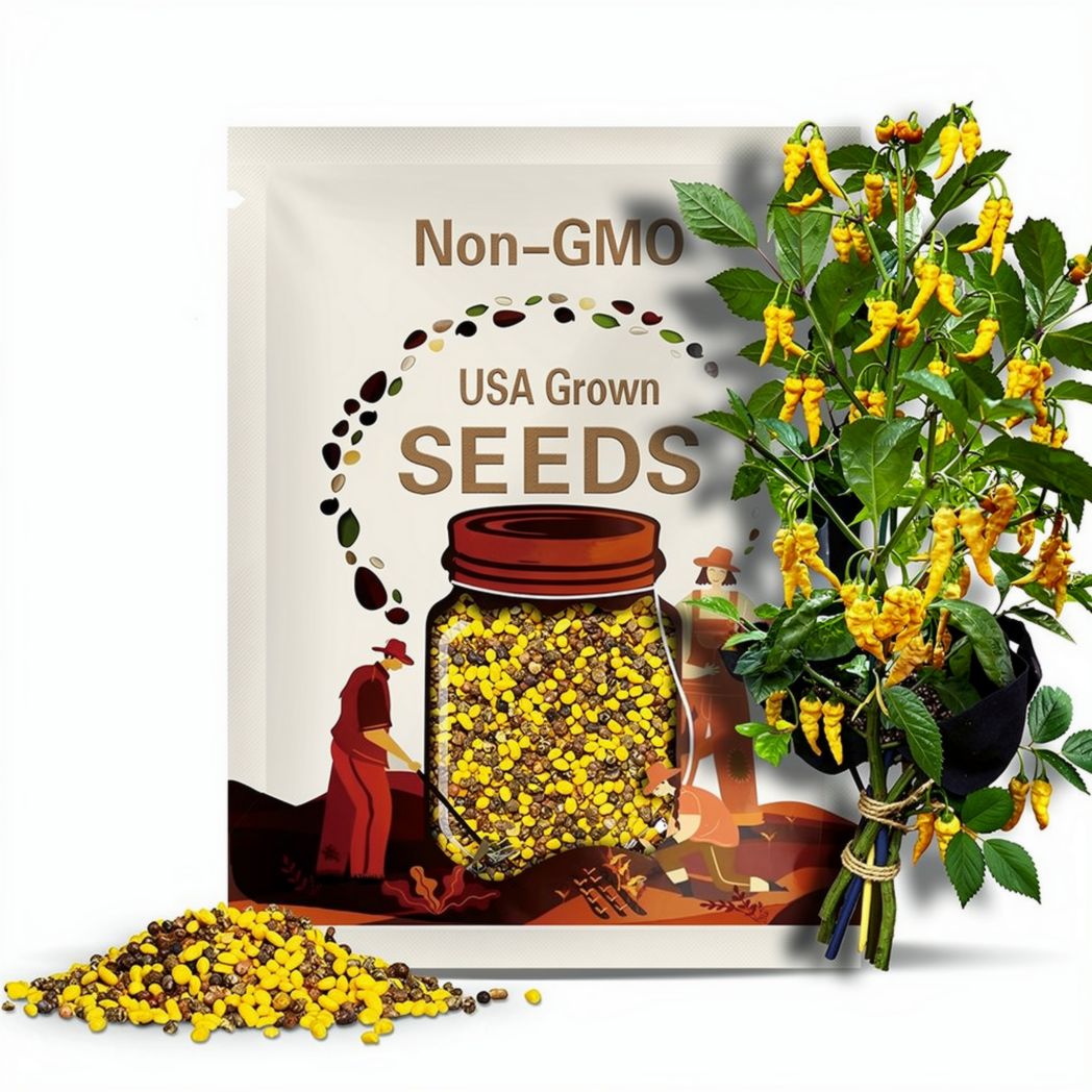 Yellow Crackberry pepper seeds