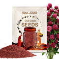 Crimson Clover Heirloom Seeds - Microgreens, Cover Crop, Open Pollinated, Non-GMO